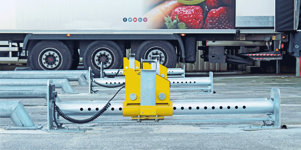 Wheel restraint designed for simplicity and efficiency